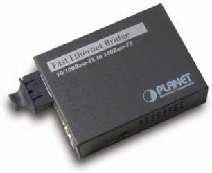 Fiberoptik-Bridge-Konverter FT-802 100 Mbps 10/100Base-TX (RJ45) 