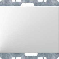 Blindverschluss mit Zentralstück K.1 polarweiß glänzend 