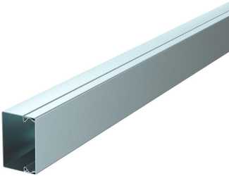 Leitungsführungskanal mit Bodenlochung 40x60 mm Stahl verzinkt 