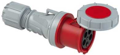 CEE-Kupplungssteckdose 63A 5p 6h IP67 400V Power Twist 