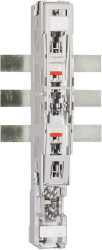 MULTIVERT NH-Lastschaltleiste Gr.00 160A 1x3-polig SAS60 Abgang unten M8 