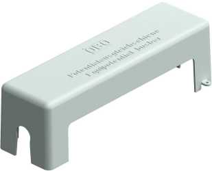 Abdeckhaube für Potentialausgleichsschiene PS grau 