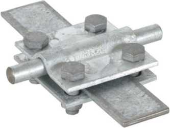 Kreuzstück NIRO (V4A) Rd./Fl. 8-10/30 mm 