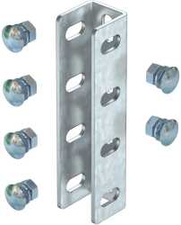 U-Stiel-Verbinder inklusive Flachrundschrauben 200x44 St FT 