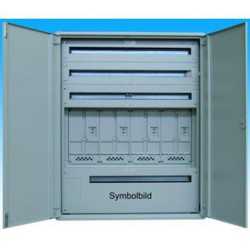 Aufputz-Zählerverteiler für Vorarlberg mit Rückwand / VKW für TN-Netz 