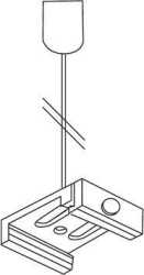 NOA Seilabhängung weiß Seilabhängungsset 