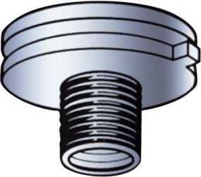 NOA Zubehör Alunippel für Adapter beweglich M10x1,XTSA 57/12-9 