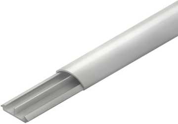 Aufbodenkanal Kunststoff 10x35 mm steingrau 