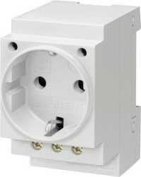 SCHUKO-Steckdose 16A nach DIN VDE0620 für Verteilereinbau 