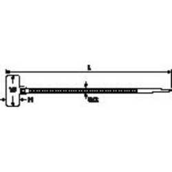 Kennzeichnungsband IT18FL Natur 100 ST ME 
