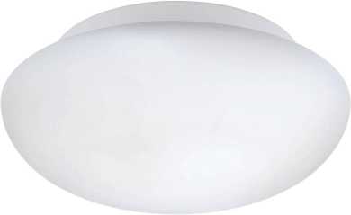 Deckenleuchte E27 1x60W weiß/Glas opal ELLA 