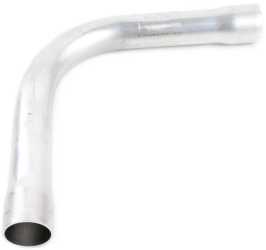 Steckbogen mit beidseitig angeformter Muffe 90° 