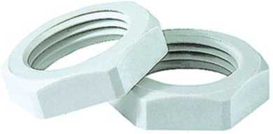 Sechskantmutter PG 36 für Kabelverschraubungen hellgrau 