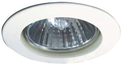 Einbauleuchte Premium Line max.50W 230V GU10 51mm Weiß/Alu Zink 