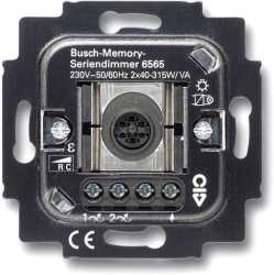 Unterputz Geräte Seriendimmer,min. 2x40 W/VA max. 2x315 W/VA 