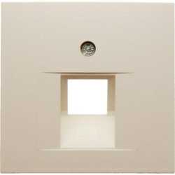 Zentralstück für UAE-Steckdose S. 1 weiß glänzend 