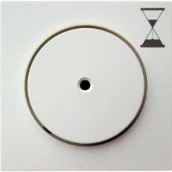 Zentralstück mit Druckknopf für Zeit-Relais-Schalteinsatz 