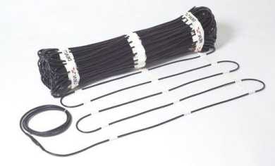 Freiflächenheizmatte DEVIsnow 300T -400V 0,75x4,8m m. Kaltleiter 10m 