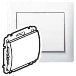 Blindabdeckung mit Tragring Galea ultraweiß 