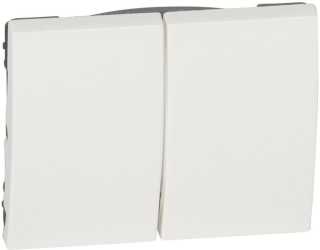 Wippe Serie für Schalter Taster Jalousie Galea ultraweiß 