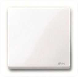 Wippe IP44 polarweiß glänzend 