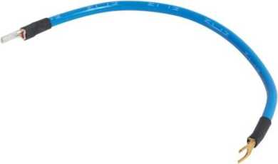 Kabelbrücke 250mm blau 10 mm² Gabel/Stift 