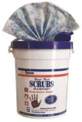 SCRUBS Handreinigungstücher 72 Stück Flammpunkt über 100 °C 