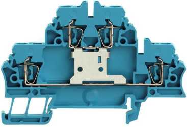 Mehrstock-Reihenklemme ZDK 2.5V BL 