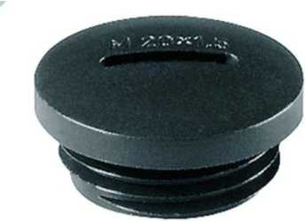 Verschlussschraube 10.2515 PAVSW M25x1,5 mm schwarz 