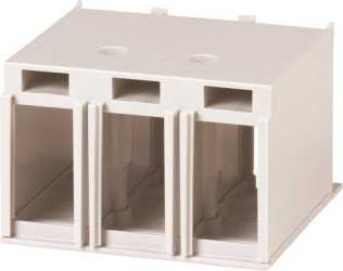 Abdeckung 3-polig für Schraubanschluss NZM1-XKSA 