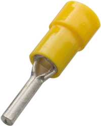 Stiftkabelschuhe isoliert 2,5-6 