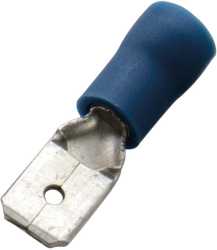 Flachstecker isoliert 1,5-2,5/6,3x0,8 