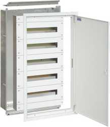 Unterputz Flachverteiler (BxHxT) 600 x 800 x 100 mm RAL 9016 