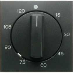 Zentralstück mit Regulierknopf für mechan. Zeitschaltuhr B1/B3/B7 Glas 