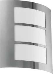 Außen-Deckenleuchte 1xE27 max.15W Edelstahl CITY 