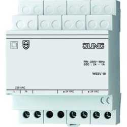Spannungsversorgung AC 24 V ~ für Wetterstation und Analogeingang 