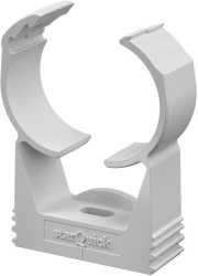 starQuick-Schelle 31,2-35,8mm PA lichtgrau RAL 7035 
