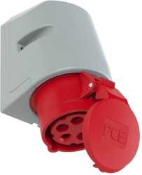 Turbo Twist Wandsteckdose 16 A 5 P 6 h IP44 