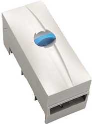 Schienensystem Anschlussklemmplatte 3pol 35-120mm² m. Abdeckung 01243 