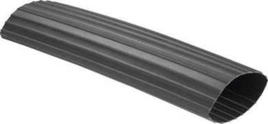 Schrumpfschlauch 25,4-12,7 mm schwarz ohne Kleber 