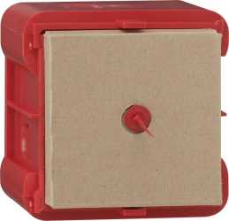 Einbaudose 1-fach Unterputz für E22 