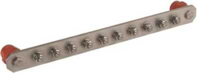 Potentialausgleichsschiene Industrie Cu 10 Anschlüsse 