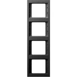 Abdeckrahmen 4-fach K.1 - anthrazit/ matt 