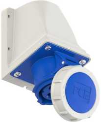 Wandsteckdose 16A 3p 6h IP67 