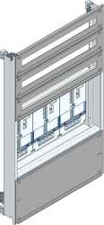 Einsatz für Zählerverteiler (OÖ/Salzburg) TN-Netz 3 Zählerplätze H 1150mm 