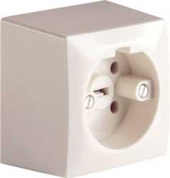 PERILEX-AP-Steckdose 16A weiß 