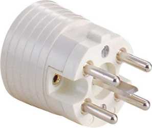 PERILEX-Stecker 16A Duroplast weiß 