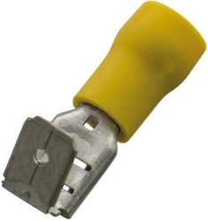 Flachsteckhülse mit Abzweig 4-6 