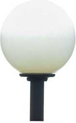 Mastleuchte GLOBI E27 schwarz satiniert 1x AGL A60 ECO 46W 