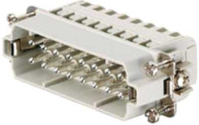 Einsatz HDC Stift 250 V 22 A HA 16 MT 